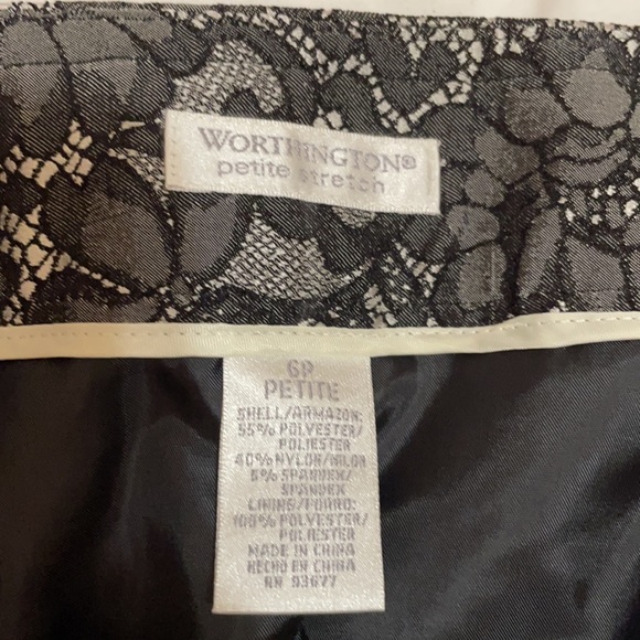Worthinton petite lace print pencil skirt - Picture 3 of 6